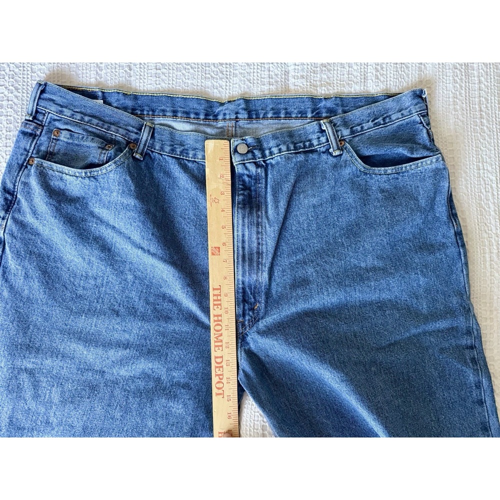 Levi's 550 Jeans Men's 50x30 Blue Denim - Picture 6 of 12